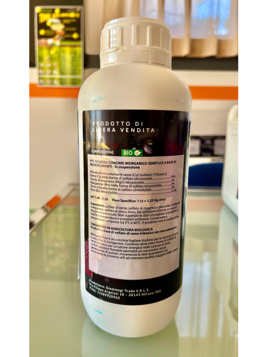 Bio Kupro Flow - Rame Solfato al 14 14% e microelementi.