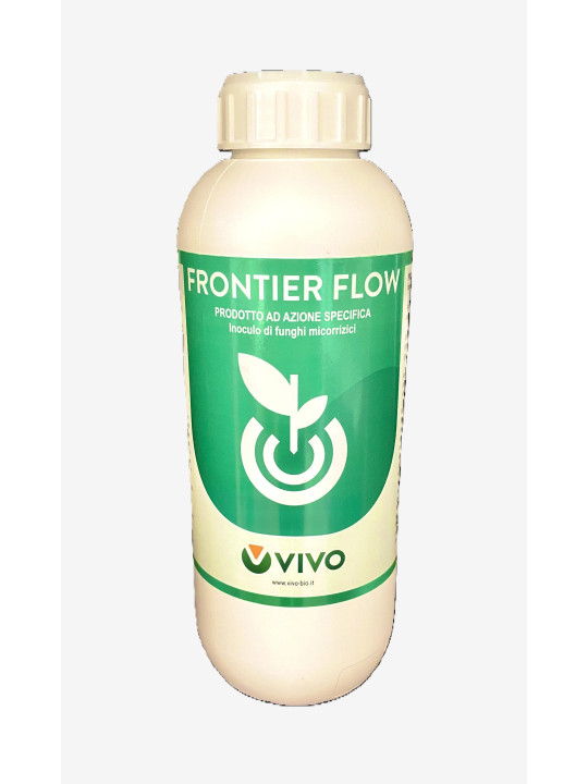 FRONTIER FLOW è un prodotto a base di micorrize e microrganismi antagonisti con sostanze PREBIOTICHE