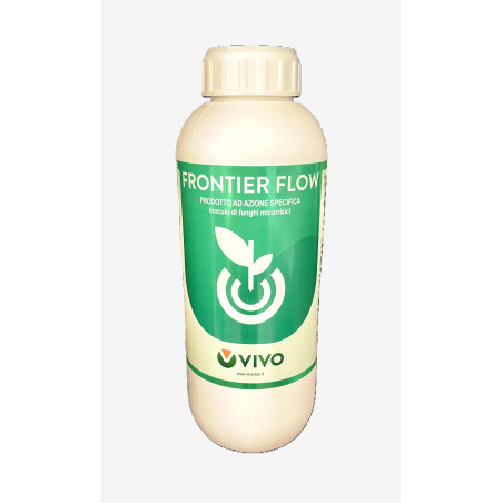 FRONTIER FLOW è un prodotto a base di micorrize e microrganismi antagonisti con sostanze PREBIOTICHE