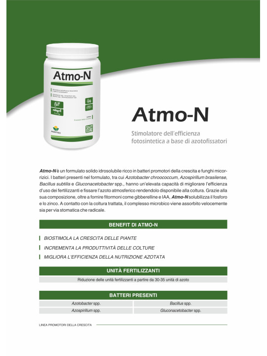 Atmo- N - Miscele di Azotofissatori Fogliare