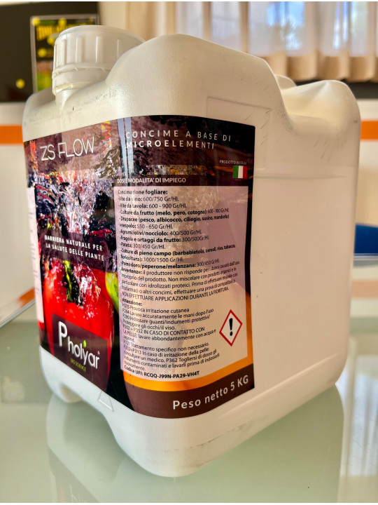 Zolfo elementare al 40% + Zinco al 2% Zolfo elementare al 40% + Zinco al 2%