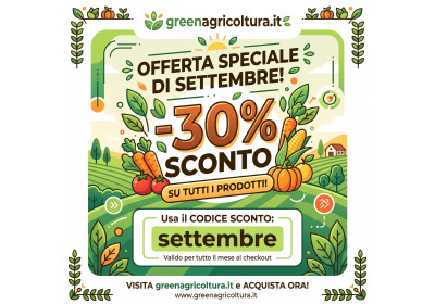 Sconto del 30% Codice promozione "Settembre" image
