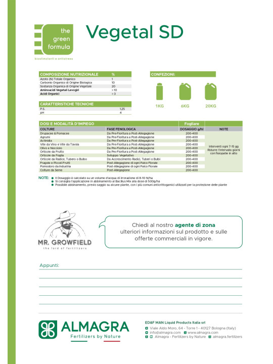 Vegetal SD